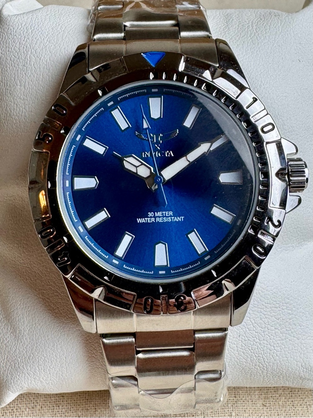 Invicta Blue Dial 42mm Quartz Watch 69041 NWT